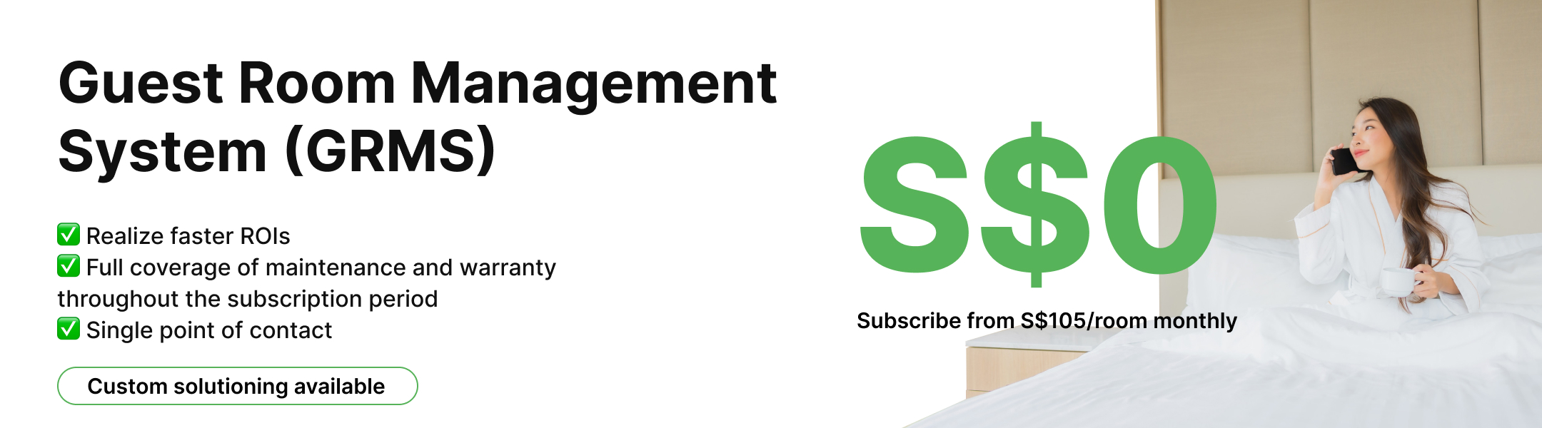 NaviX Solutions Guest Room Management System Subscription Plan