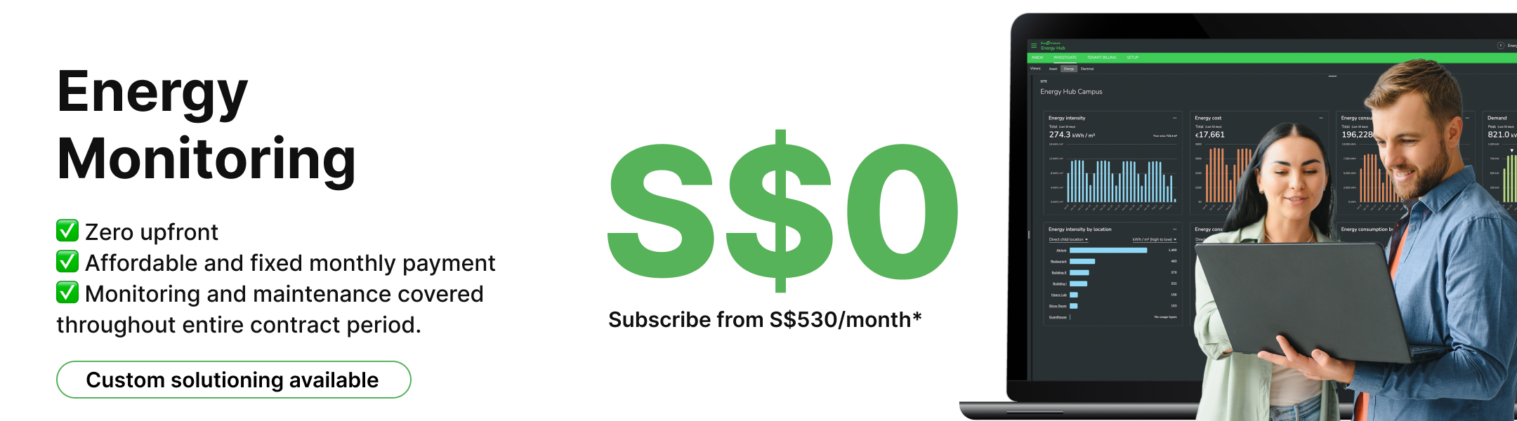 NaviX's Energy Monitoring Subscription Plan in Singapore