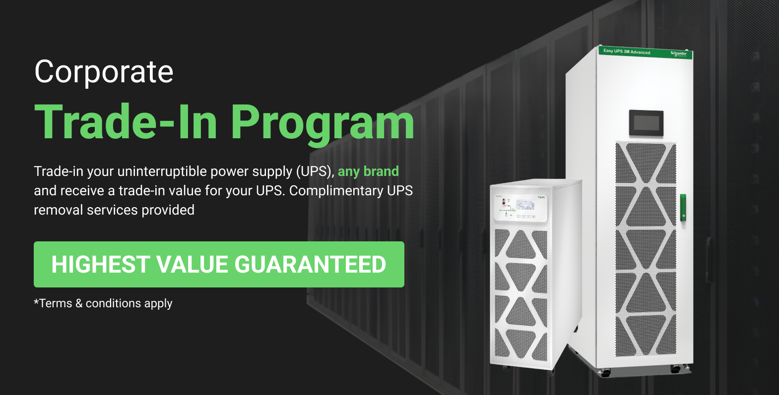 NaviX UPS Trade in Program in Singapore